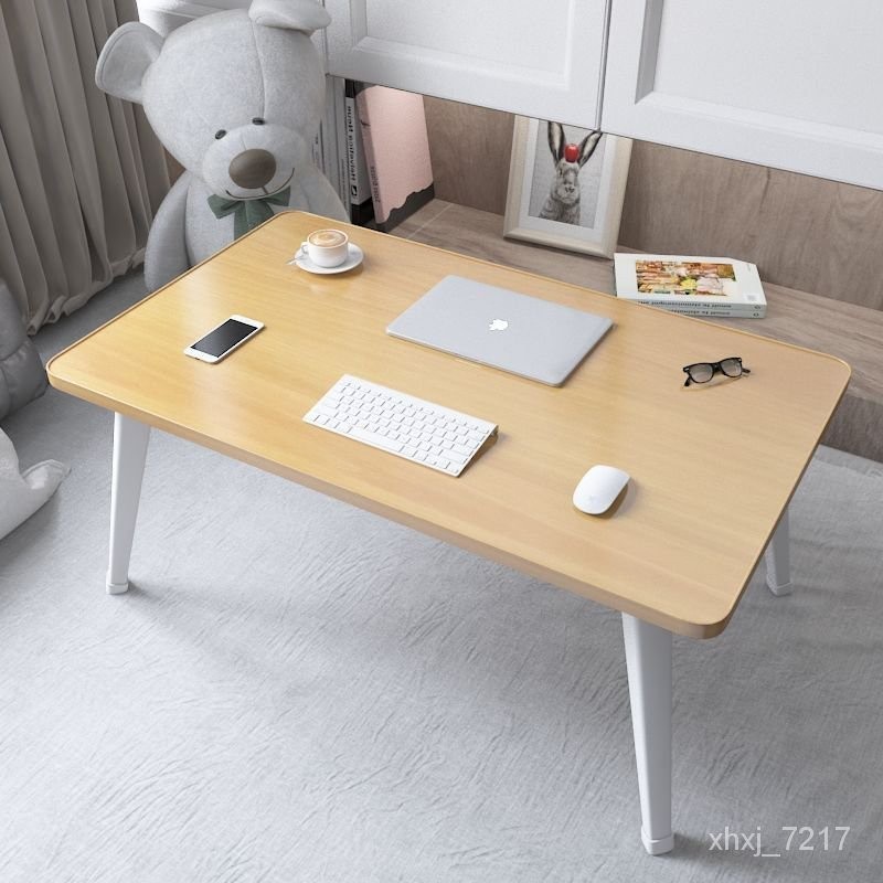 Small Table Desk Folding Small Table Bedroom Sitting Floor Lazy Table Student Dormitory Heightened