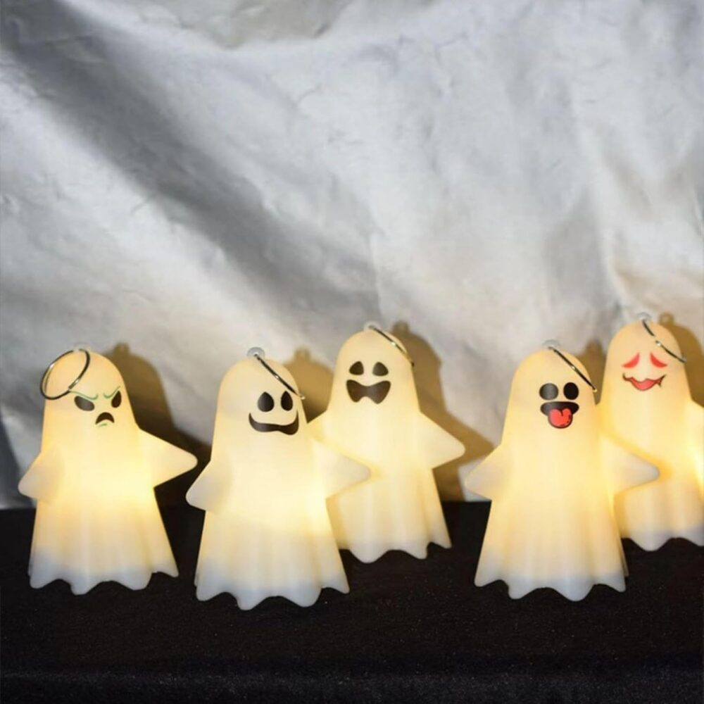 Halloween Outdoor Light Ghost Party Dress Up Horror Props Home Bar Decoration - Image 8