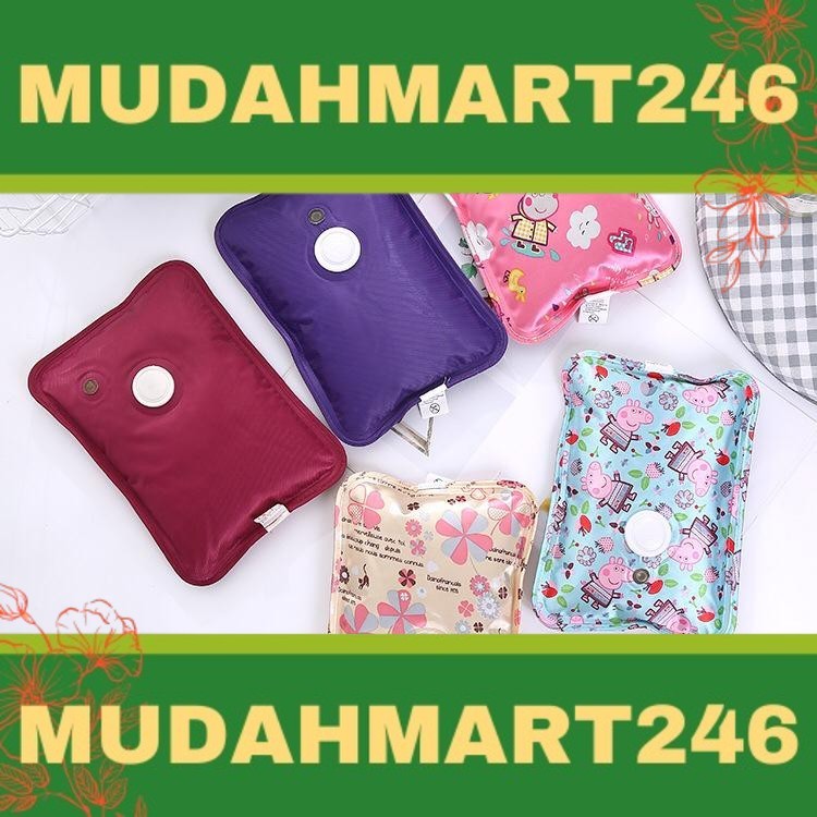 Rechargeable Portable Electrothermal Hot Water Bag Pillow Warm Bag  Bantal Tungku Panas Elektrik