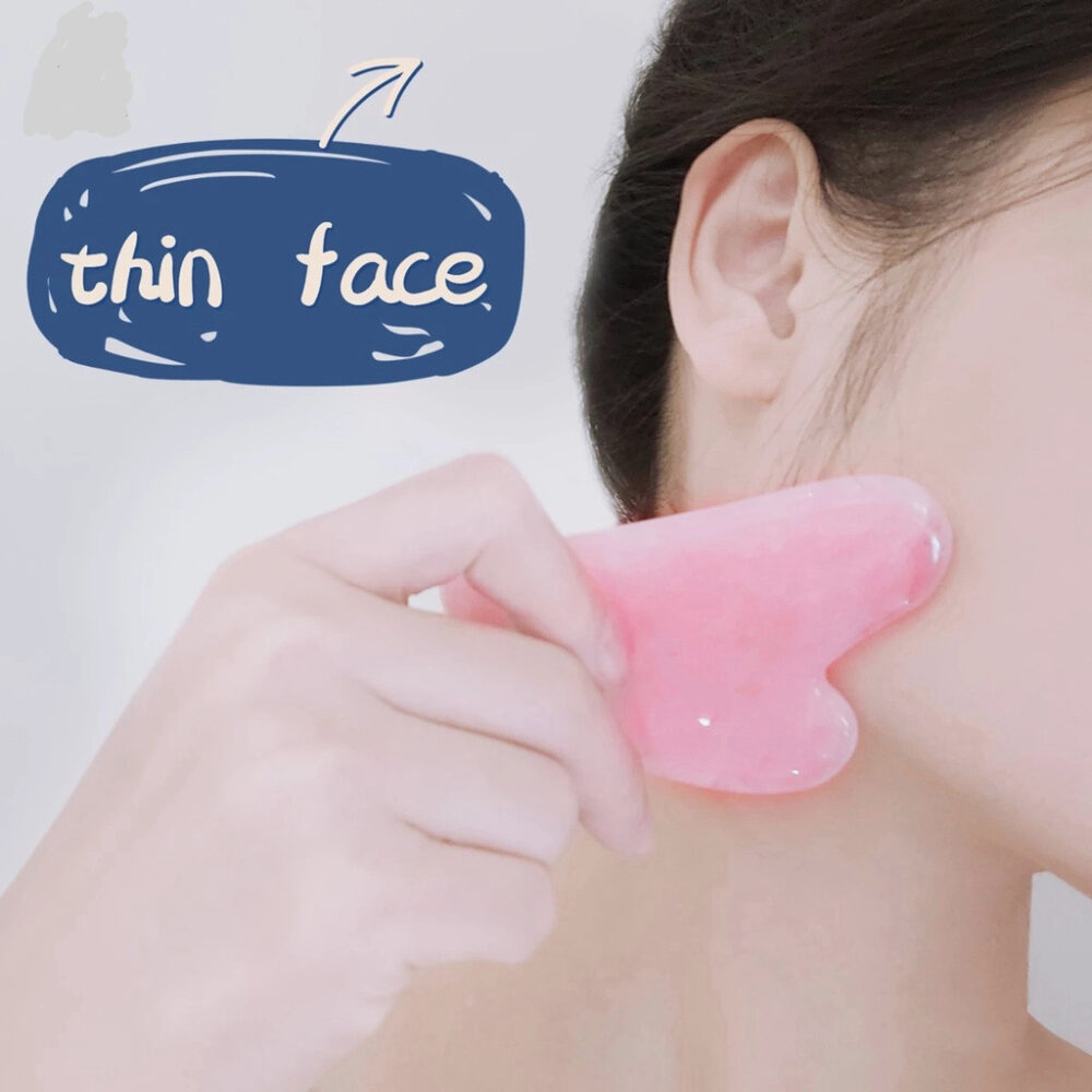 GuaSha Tools Massage Face Massager Body Facial Eye Lifting Wrinkle Remover