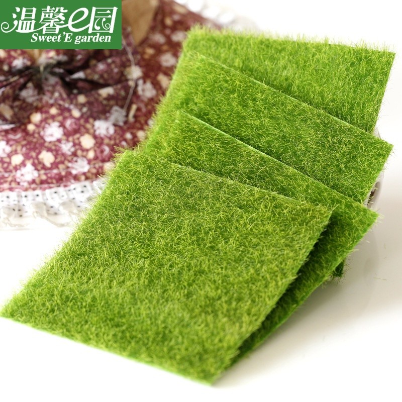 Miniature Mini for Succulent Terrarium Bonsai Cake Mini Cute Decor  Decorative Moss Potted plant decoration