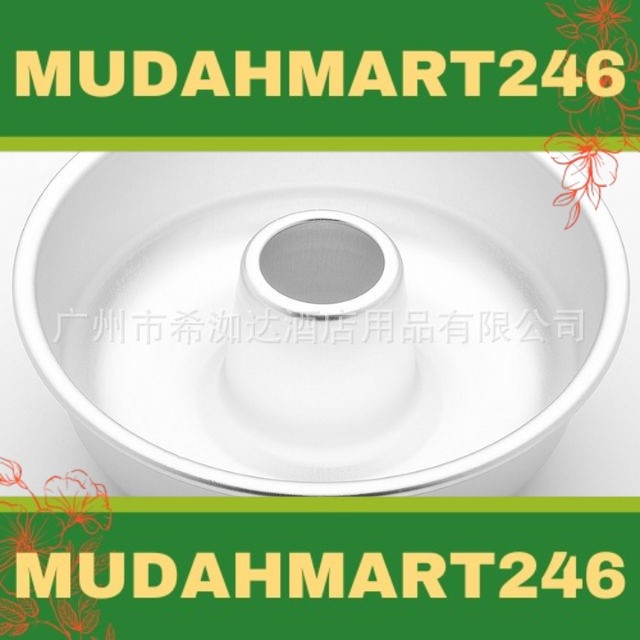 6inch/8inch Fix base Chiffon cake mould  Cake mould chiffon cake tin pan /tin acuan kek baking tools