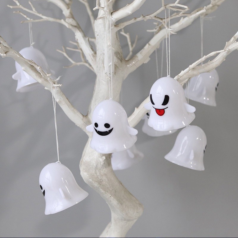 Cute Expression Halloween Decoration Ghost Light LED Light Decoration Night Light