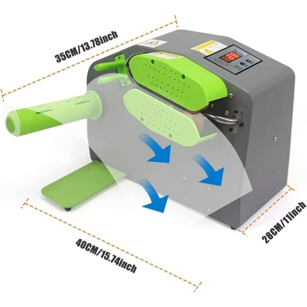 Mesin Air Bubble Plastic Cushion Machine Pump Angin Bag Plastik Beg Wrap Packaging Sealing Fragile Parcel - Image 3