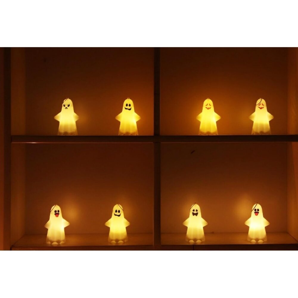 Halloween Outdoor Light Ghost Party Dress Up Horror Props Home Bar Decoration - Image 4