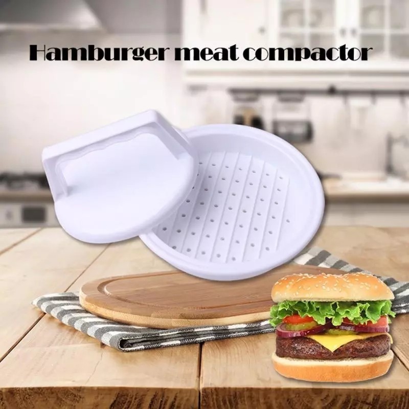 Round Shape Hamburger Press Hamburger Meat Beef Grill Burger Press Patty Maker Mold Kitchen Tool