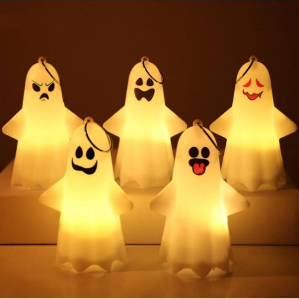 Halloween Outdoor Light Ghost Party Dress Up Horror Props Home Bar Decoration