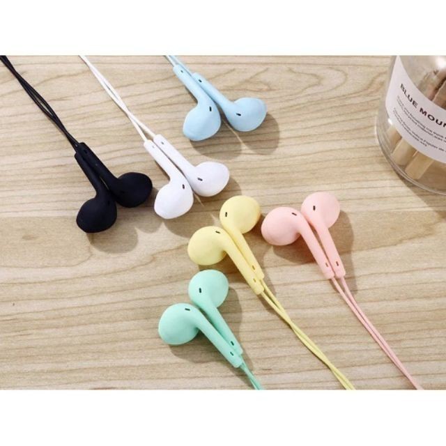 color wired mobile phone headset in-ear U19 universal headset 1.2m music headset