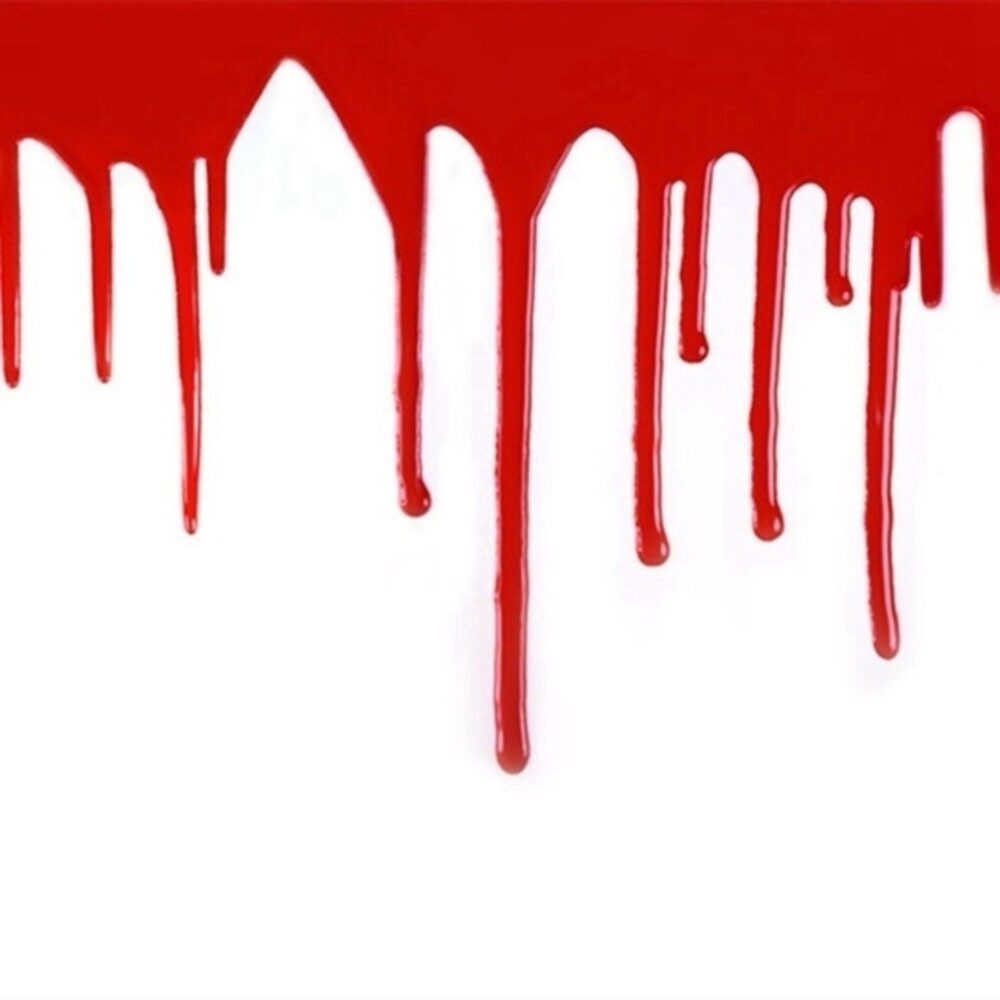 Fake Blood Choker Blood Necklace / 3D Horror Sticker / Face Art DÃÂÃÂÃÂÃÂÃÂÃÂÃÂÃÂ©cor Sticker - Image 5