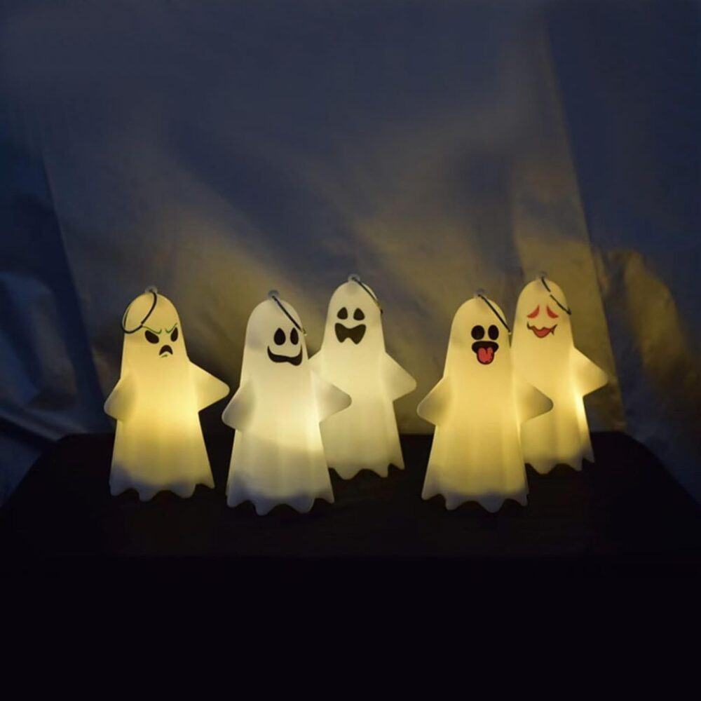 Halloween Outdoor Light Ghost Party Dress Up Horror Props Home Bar Decoration - Image 5