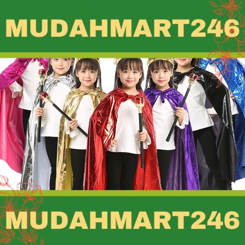 Malaysia Ready StockHalloween Children's Clothing Decoration Boy Cosplay Cloak Cloak Prince Cloak Boy Girl Costume