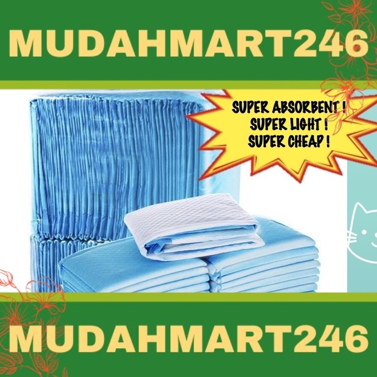 Cat & Dog wet pad Economy and Extra Thick Diapers Lampin Kucing dan Anjing | Pet diapers S/M/L/XL size