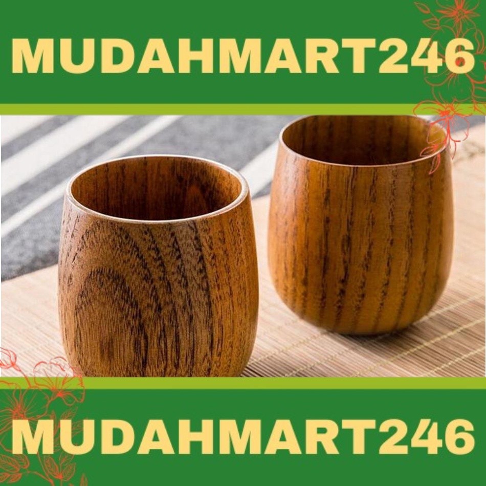 M4004/4005 Household Japanese Tableware Creative Cup wooden Soup Bowl Chinese Wooden Bowl  Bowl