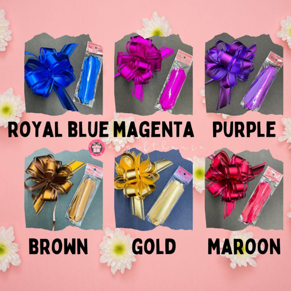 30mm Wedding Car Christmas Gift Packing Handmade Pull Bow Ribbon Flower Ball Party Supplies Decoration Reben Tarik - Image 2