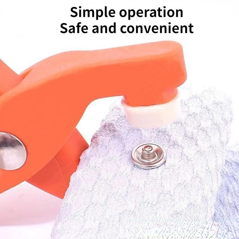 50/100PCS Plier Tool Metal Sewing Buttons Five-claw Buckle Metal Snap Buttons Clothes Stitch Free Fastener Safety Sewing