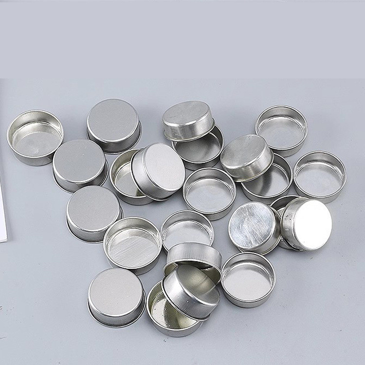 Small candle cup tea candle cup candle lamp container iron bowl empty cup courtship round cup handmade diy