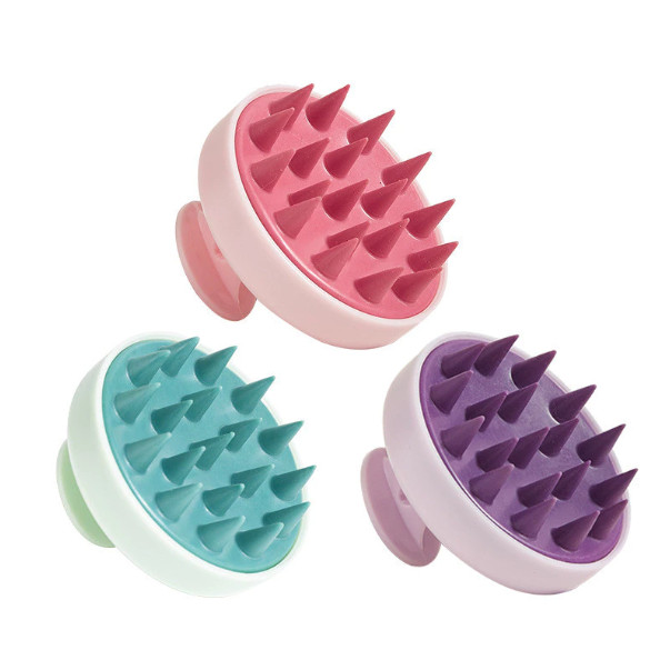Silicone shampoo brush clean dandruff massage scalp shampoo magic massage comb anti-itch scratching device