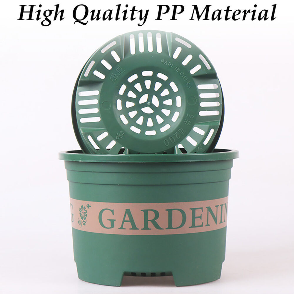 Gardening Plastic Flowerpot Orchid Flower Pot Pasu Bunga Plastik - Image 2
