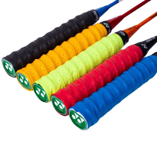 Badminton Ribbed Grip PU Overgrip Racket Grip Non-slip Badminton Sweat-absorbent Belt Badminton
