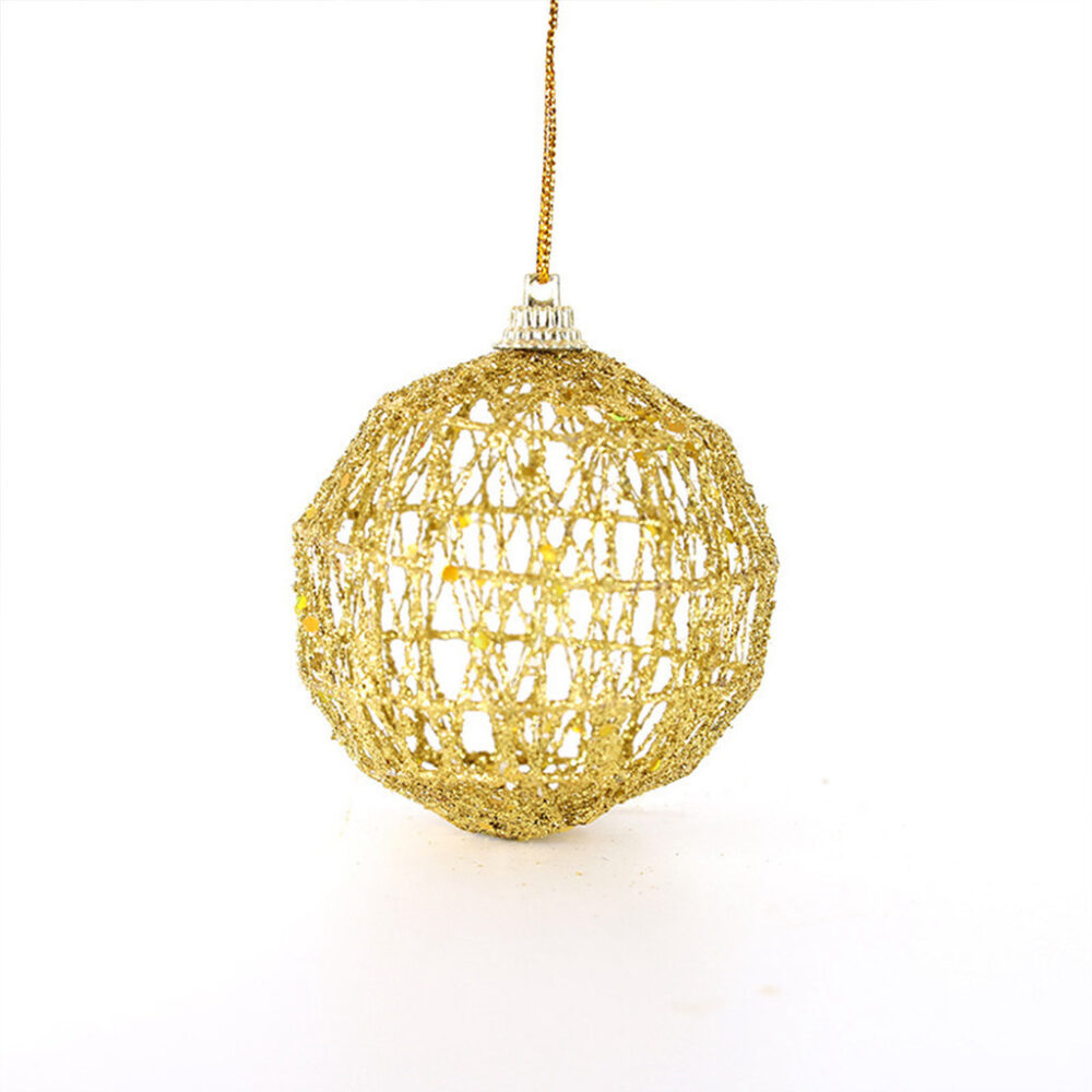 1pcs Christmas Ball Baubles Ornament for Xmas Tree Decor Shatterproof Decorative Hanging Baubles for Holiday Party - Image 4