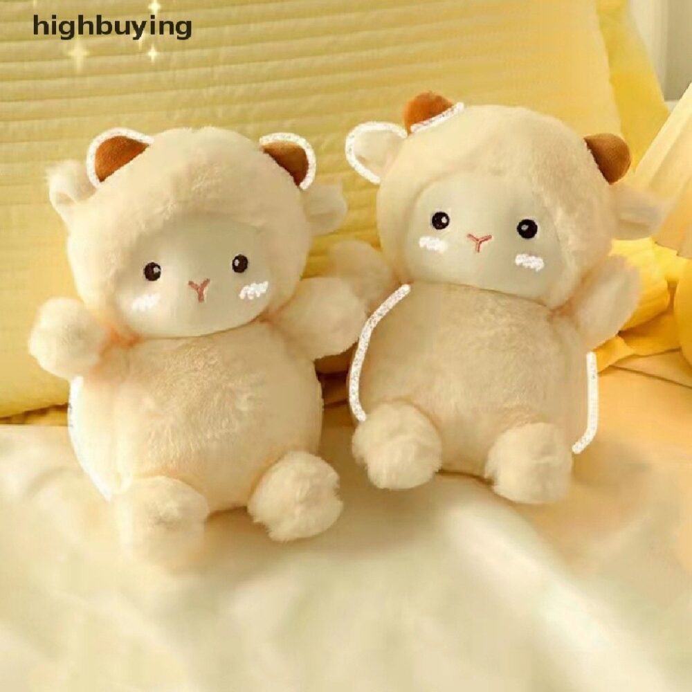 HBMY 25CM Super Cute Sheep Plush Dolls Kawaii Rabbit Fur Alpaca Toys Stuffed Soft Animal Pillow Birthday Wedding - Image 7