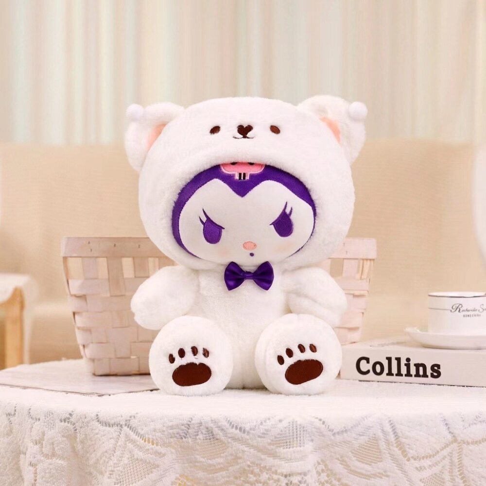 Plush toy doll White bear dress-up plushie Sanrio cosplay series doll Kid birthday gift - Image 8