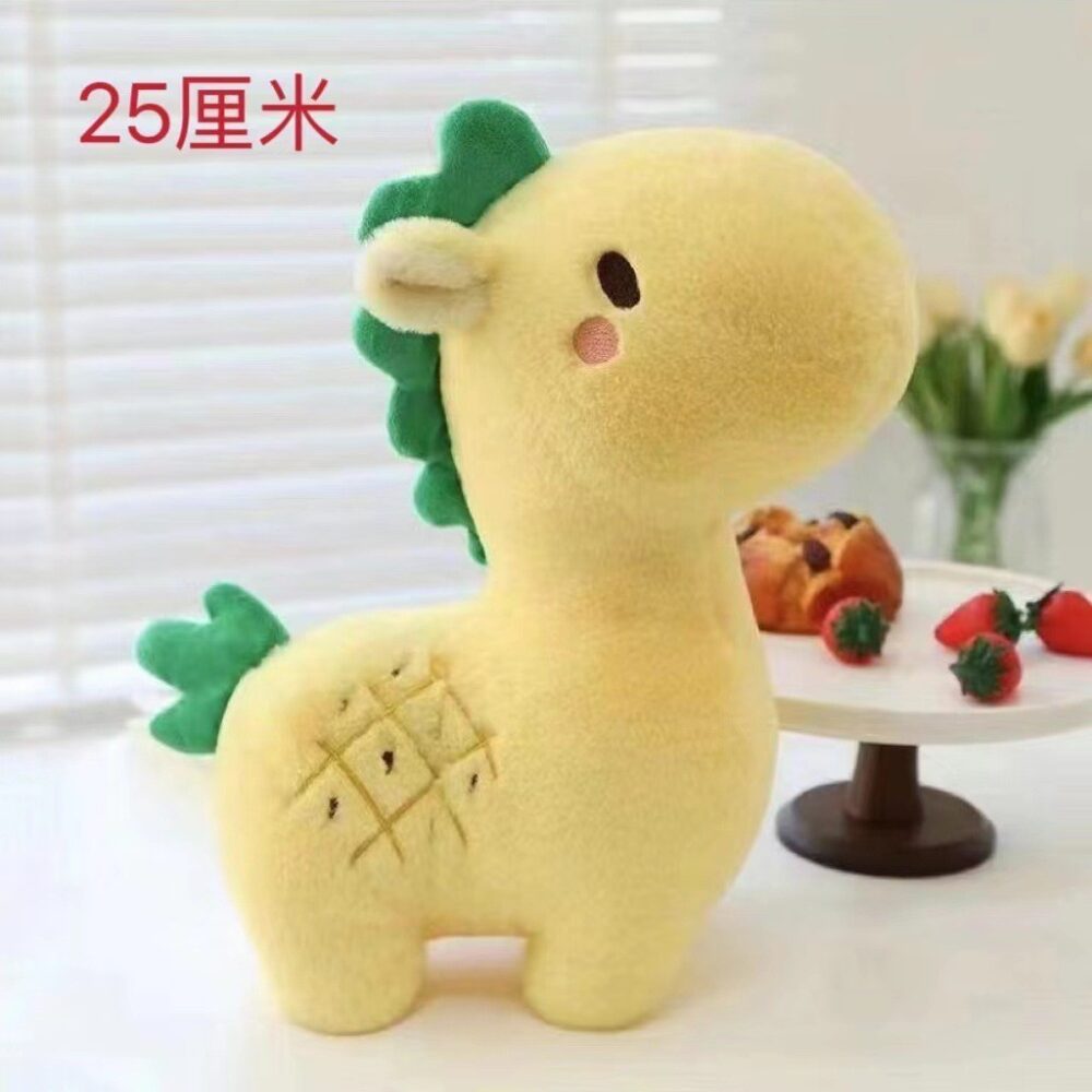 HBMY 25CM Super Cute Sheep Plush Dolls Kawaii Rabbit Fur Alpaca Toys Stuffed Soft Animal Pillow Birthday Wedding - Image 4
