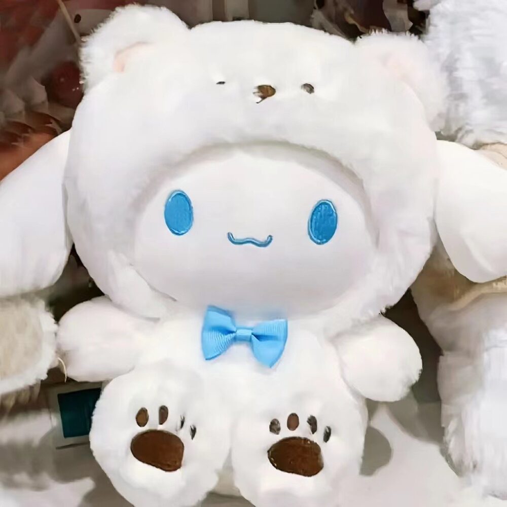 Plush toy doll White bear dress-up plushie Sanrio cosplay series doll Kid birthday gift - Image 4