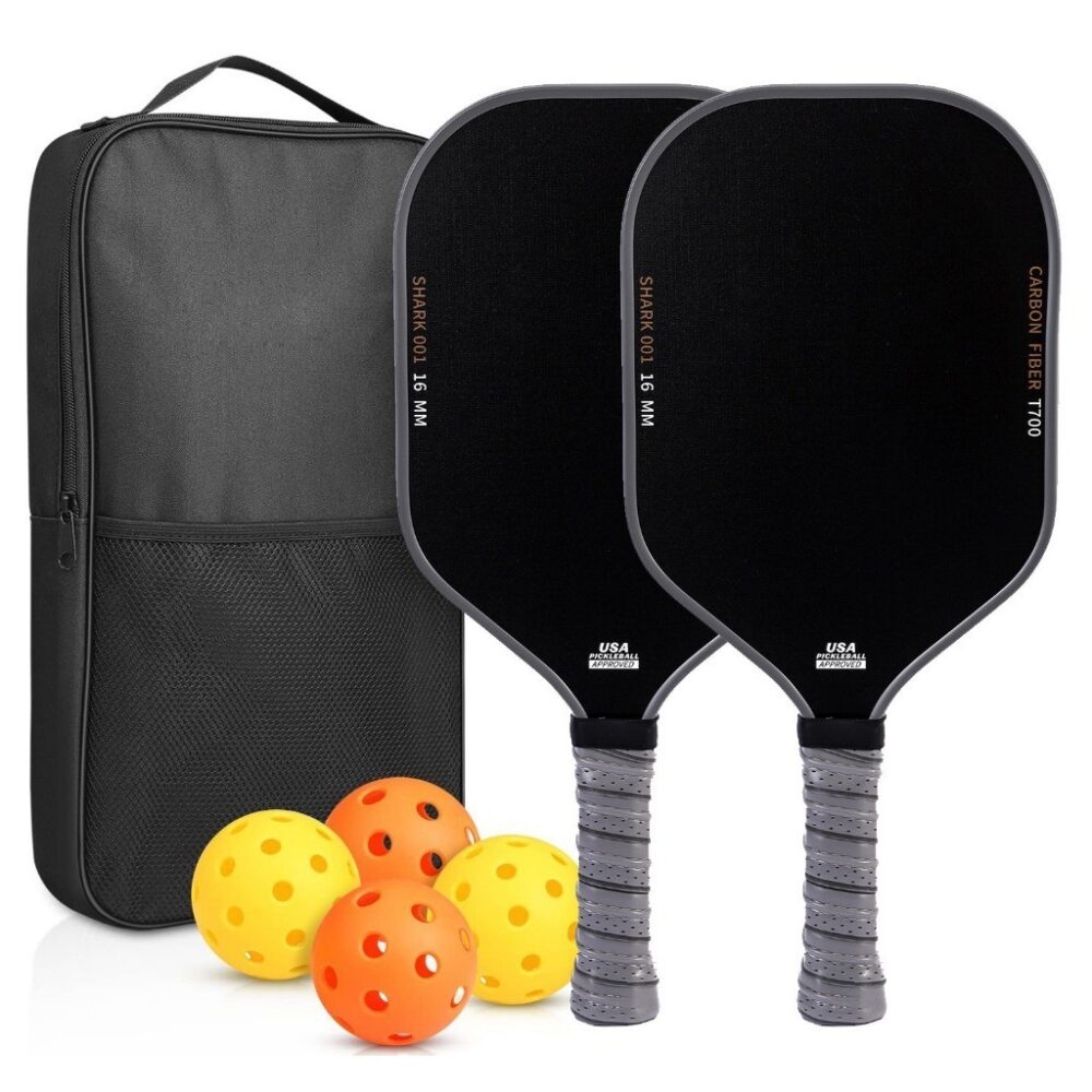 Johor Pickleball Paddles, USAPA Approved Fiberglass Surface Pickleball Set with Pickleball Rackets, Pickle Ball Paddle - Image 2